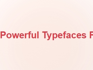 Powerful Typefaces for Weightlifting Logos